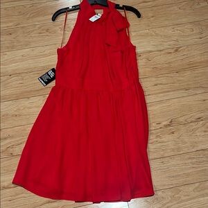 **new with tags Express Red Sleeveless Dress